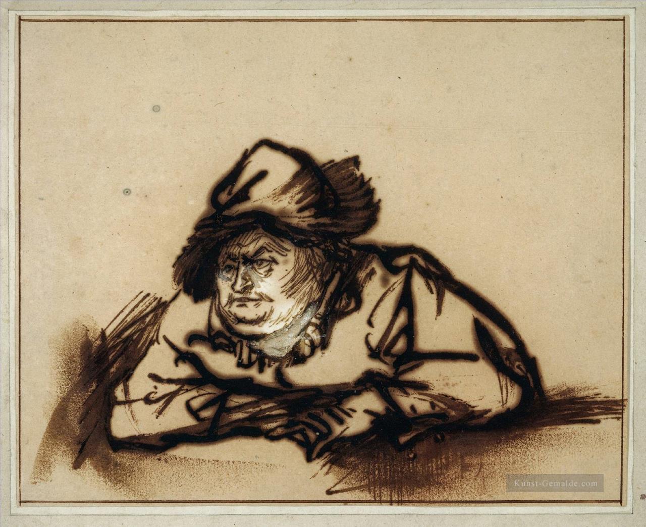Porträt von Willem Bartholsz Ruyter Rembrandt Ölgemälde